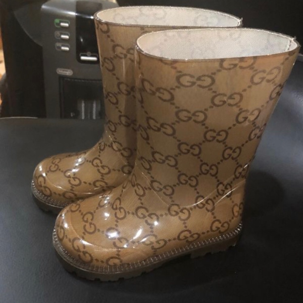 Gucci rain boots